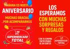 Aniversario en Supermercado Total