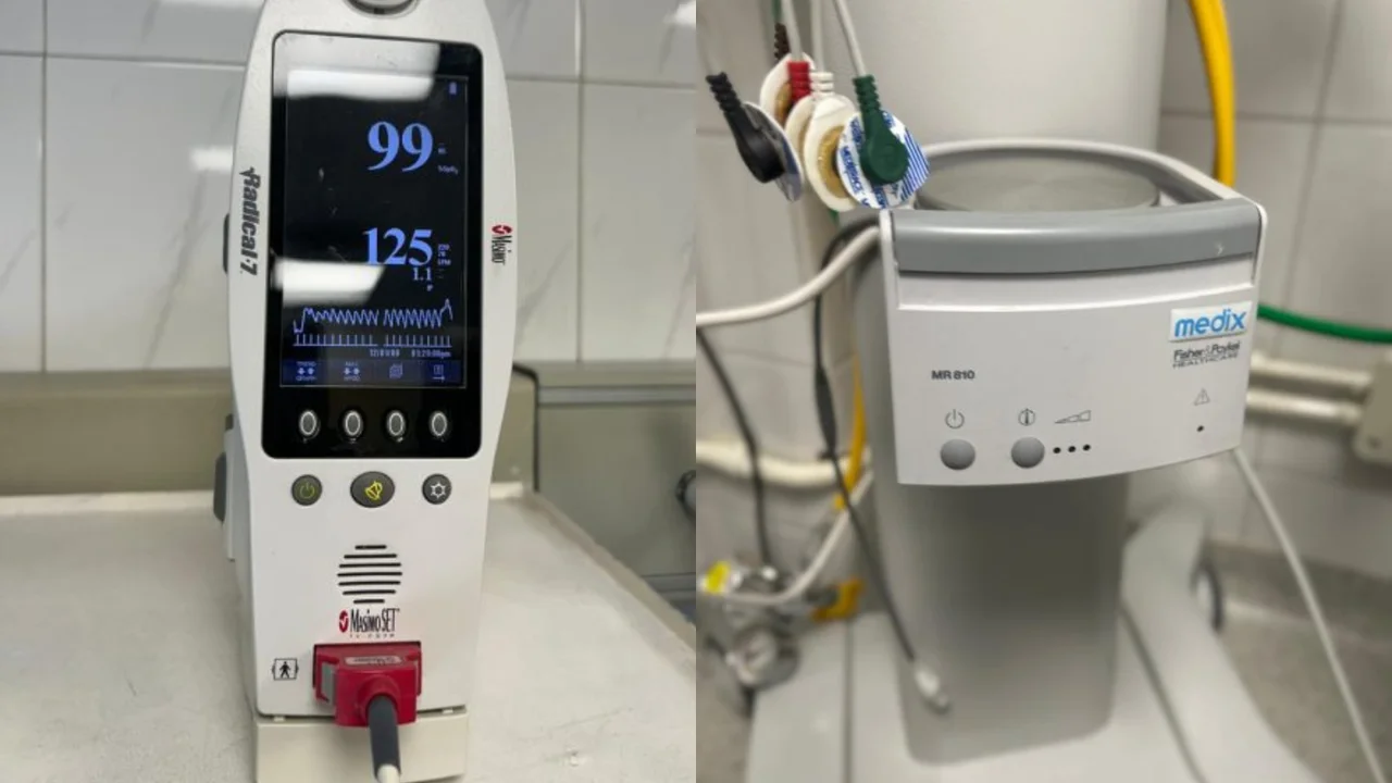 Encuentran equipos del hospital público en una clínica privada