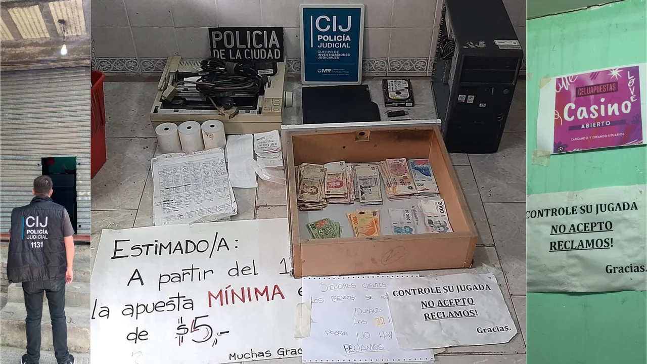 Condena por casinos clandestinos