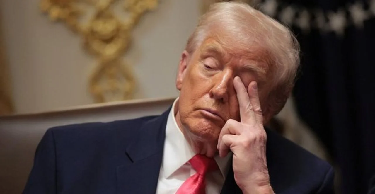 Trump canceló sus actividades 