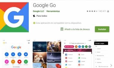 Ya está disponible Google Go en todo el mundo, promete ahorrar 40% los datos