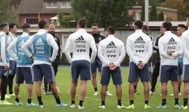 La Selección Argentina se entrenó por primera vez en Alemania