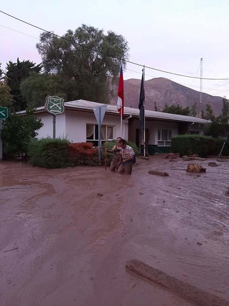 Sebastián Piñera decretó el estado de catástrofe en el norte de Chile por las inundaciones