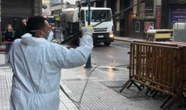 Coronavirus en Córdoba: realizan desinfección