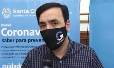El intendente de Río Gallegos, con coronavirus, está internado en el hospital regional