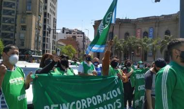 Con una caravana cerró la jornada nacional de lucha de ATE en Córdoba