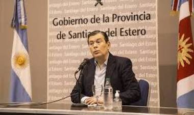Zamora "preocupado" por contagios de  en el interior santiagueño