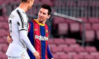 Cristiano le ganó el duelo a Messi