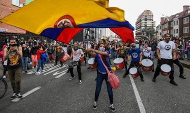VOLVIERON LAS PROTESTAS CONTRA EL GOBIERNO COLOMBIANO