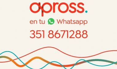 Apross abrió un  canal de  WhatsApp