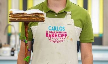 Carlos se consagró ganador de Bake Off