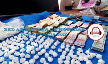  15 allanamientos y más de 11 kilos de cocaína