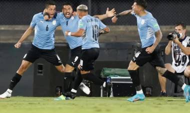 Uruguay goleó a Venezuela 