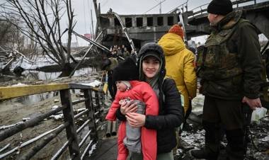 Un millón de personas ya abandonó Ucrania