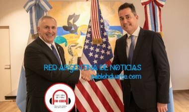 Manuel Calvo se reunió con el Embajador de EEUU