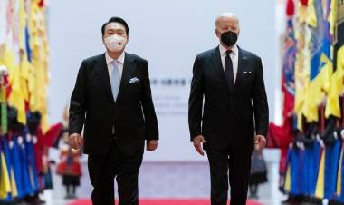 Biden afianzó el vínculo militar con Corea del Sur 
