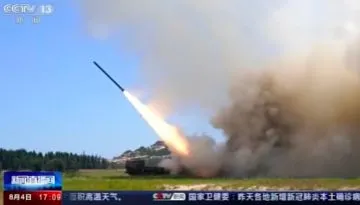 China dispara misiles a aguas de Taiwán