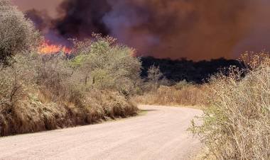 Incendios: La Provincia activó el Fondo de Desastre