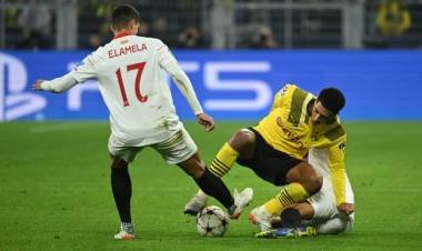 Sevilla empató con el Borussia Dortmund