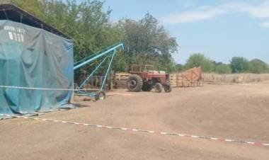 Una niña murió aplastada por un tractor