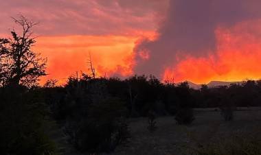 Los incendios en Tierra del Fuego no dan tregua