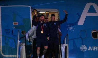 La Selección y la Copa del Mundo ya están en la Argentina 