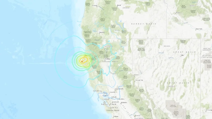 Un sismo de magnitud 6,4 sacudió el norte de California