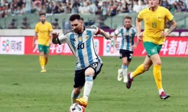 Argentina venció a Australia en el amistoso 