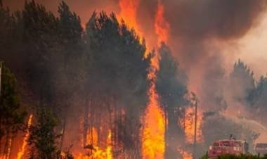 Incendio descontrolado en La Palma