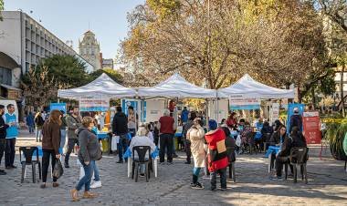 Hepatitis : 360 test en Plaza San Martín