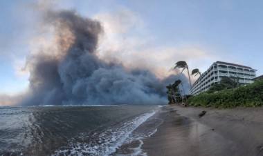 Murieron 110 personas por incendios en Hawái