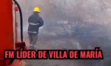 Incendio en Las Lomitas