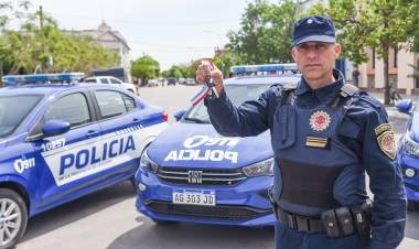Nuevos móviles policiales para el sur provincial