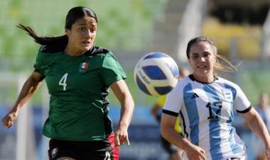El fútbol femenino perdió ante México