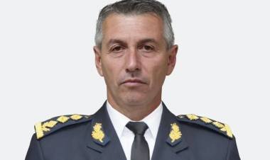 Jefe de la Policía de Córdoba en su asunción como nuevo jefe