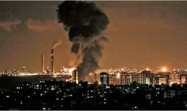Aviones israelíes atacan el centro de Gaza