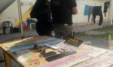 FPA desbarató un punto de venta y otro de guardado de drogas