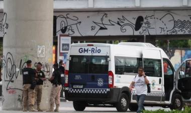 Un hombre secuestró un ómnibus en Río de Janeiro 