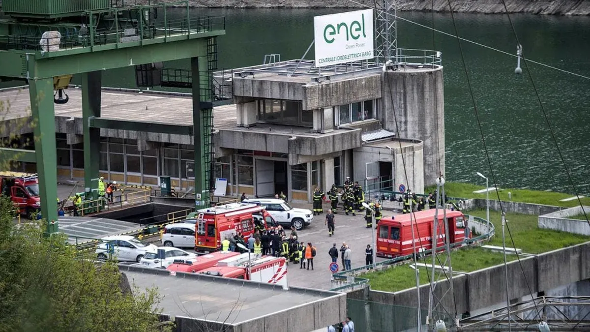 Explosión fatal en central eléctrica de Italia