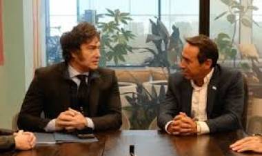 Milei visitó Mercado Libre