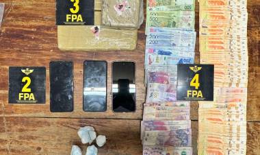 DELIVERY DETENIDO CON COCAÍNA Y MARIHUANA 