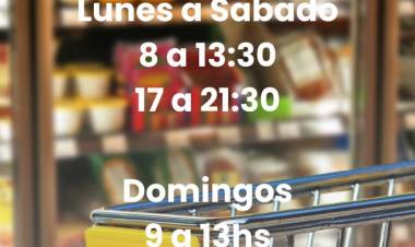 Horarios de Supermercado Total
