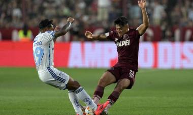 Lanús no pudo de local con Cruzeiro