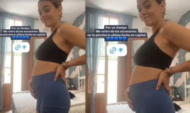 Natalie Pérez anunció su embarazo