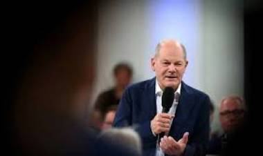 Olaf Scholz llevó a Ucrania el apoyo de Alemania