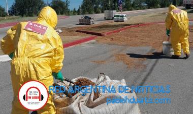 Se derramaron 600 litros de ácido clorhídrico 