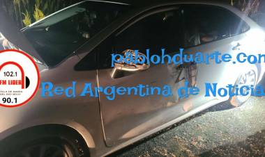 Embistieron un policía y "llevaron" a otro seis kilómetros