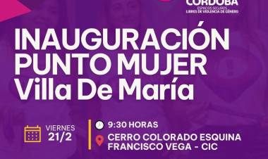 Inauguración de Punto Mujer