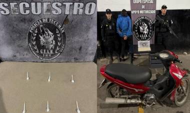 Incautan drogas listas para la venta