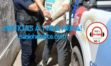 Entró por el techo pero no era papá Noel